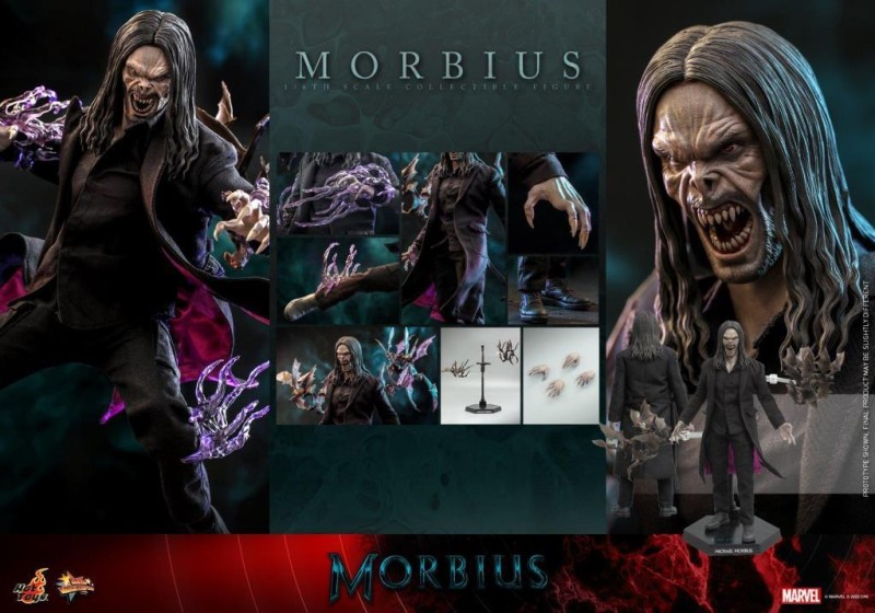 Hot Toys Morbius Sixth Scale Figure 911546 MMS665 Marvel / Morbius