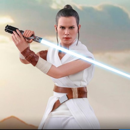 Hot Toys Rey and D-O Sixth Scale Figure Set 905520 - Star Wars: The Rise of Skywalker - Movie Masterpiece Series - Thumbnail