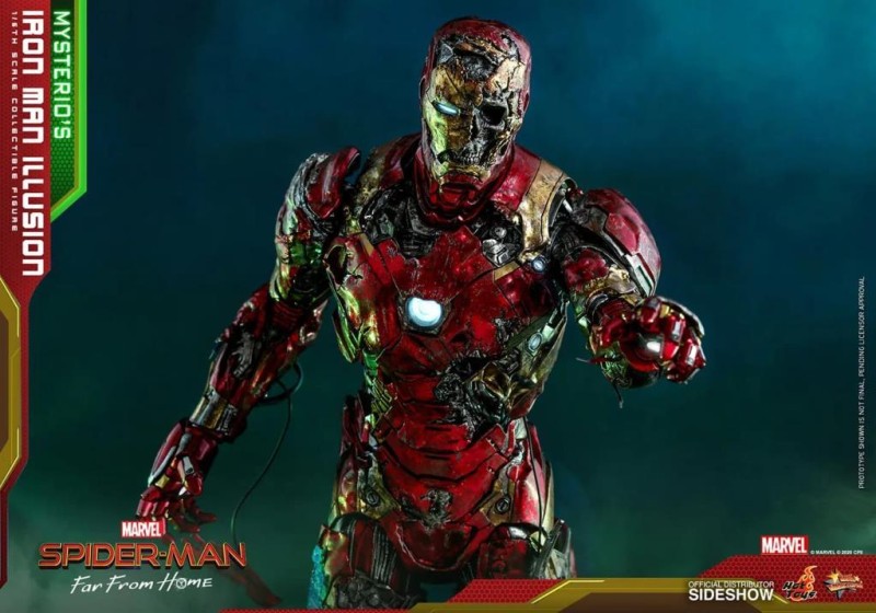 Hot Toys Mysterio's Iron Man Illusion Sixth Scale Figure - MMS580 906794 - Spider-Man: Far From Home