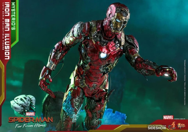 Hot Toys Mysterio's Iron Man Illusion Sixth Scale Figure - MMS580 906794 - Spider-Man: Far From Home