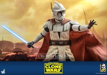 Hot Toys Obi-Wan Kenobi Sixth Scale Figure 906713 TMS095 Star Wars / The Clone Wars - Thumbnail