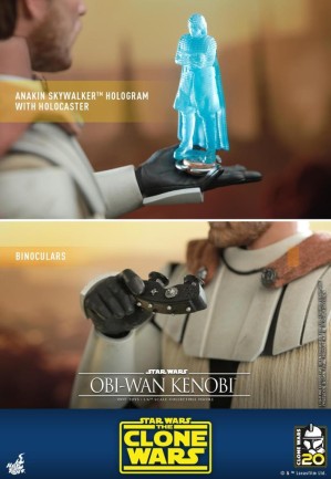 Hot Toys Obi-Wan Kenobi Sixth Scale Figure 906713 TMS095 Star Wars / The Clone Wars - Thumbnail