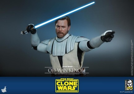 Hot Toys Obi-Wan Kenobi Sixth Scale Figure 906713 TMS095 Star Wars / The Clone Wars - Thumbnail