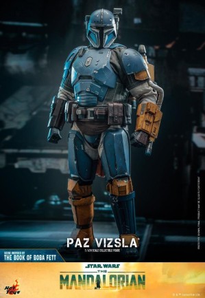 Hot Toys Paz Vizsla Sixth Scale Figure 911127 TMS097 Star Wars / The Mandalorian - Thumbnail