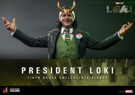 Hot Toys President Loki Sixth Scale Figure - 909392 TMS066 - Marvel Comics / Loki - Thumbnail