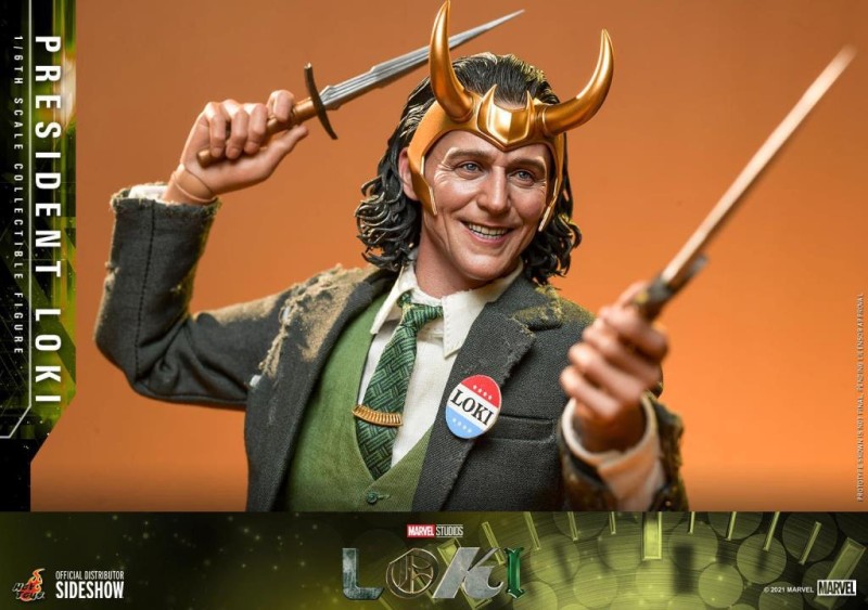 Hot Toys President Loki Sixth Scale Figure - 909392 TMS066 - Marvel Comics / Loki 