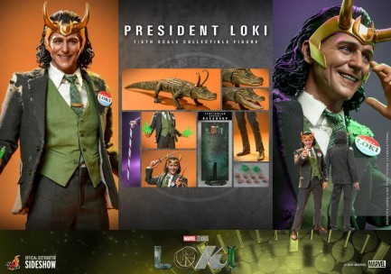 Hot Toys President Loki Sixth Scale Figure - 909392 TMS066 - Marvel Comics / Loki - Thumbnail