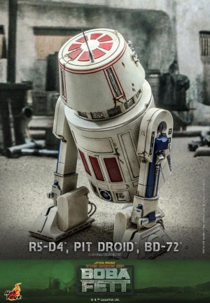 Hot Toys R5-D4 & PIT DROID and BD-72 Sixth Scale Figure Set - 904943 TMS086 - Star Wars / The Book of Boba Fett - Thumbnail