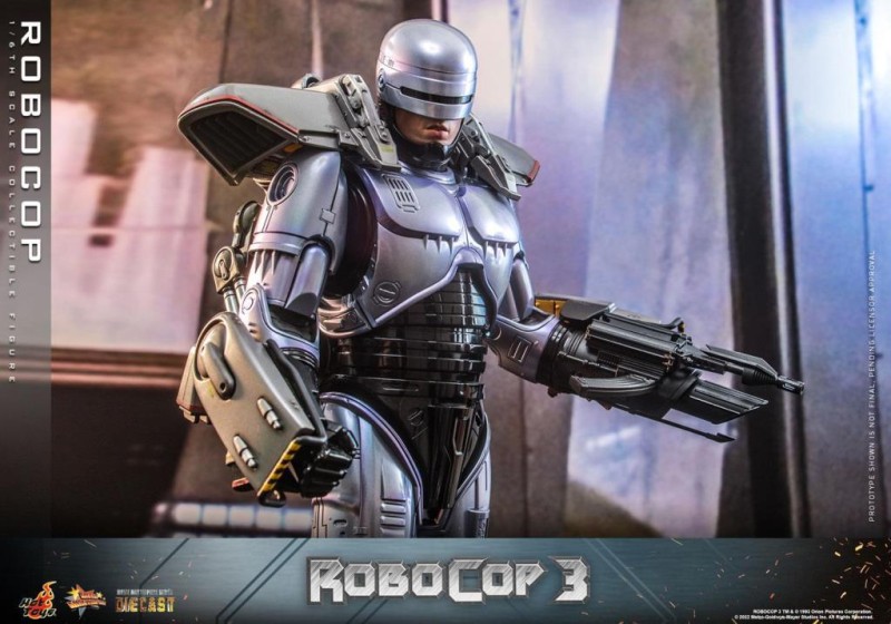 Hot Toys RoboCop Diecast Sixth Scale Figure 911580 MMS669D49 Robocop 3