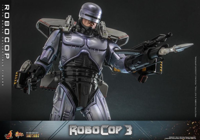 Hot Toys RoboCop Diecast Sixth Scale Figure 911580 MMS669D49 Robocop 3