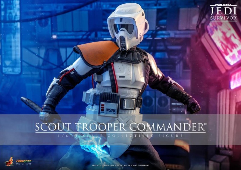 Hot Toys Scout Trooper Commander Sixth Scale Figure 912278 VGM53 Star Wars / Jedi Survivor