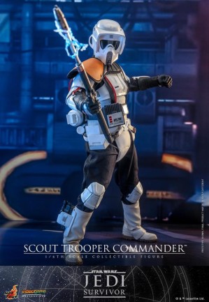 Hot Toys Scout Trooper Commander Sixth Scale Figure 912278 VGM53 Star Wars / Jedi Survivor - Thumbnail