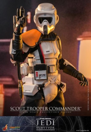 Hot Toys Scout Trooper Commander Sixth Scale Figure 912278 VGM53 Star Wars / Jedi Survivor - Thumbnail