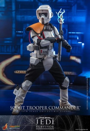 Hot Toys Scout Trooper Commander Sixth Scale Figure 912278 VGM53 Star Wars / Jedi Survivor - Thumbnail