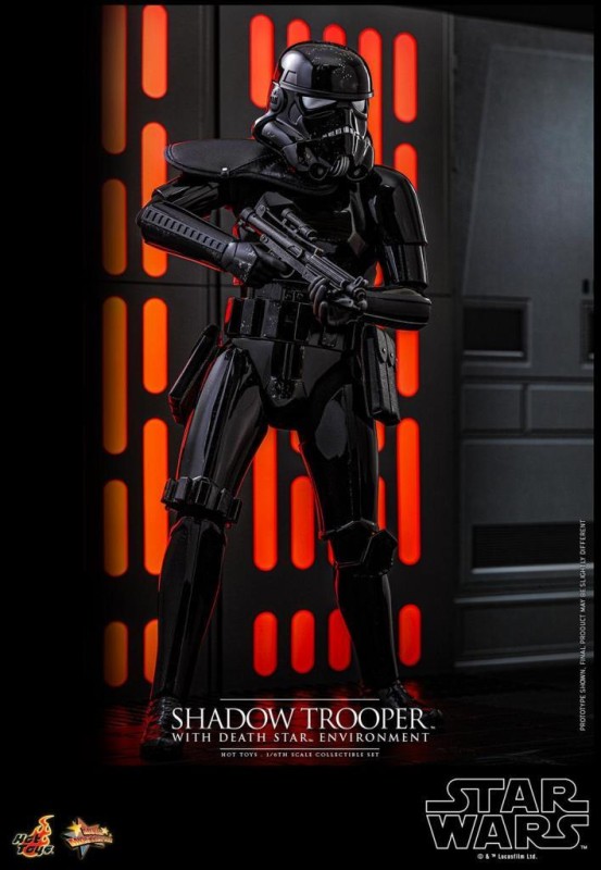 Hot Toys Shadow Trooper with Death Star Environment Sixth Scale Figure Set 913222 MMS737 (ÖN SİPARİŞ)