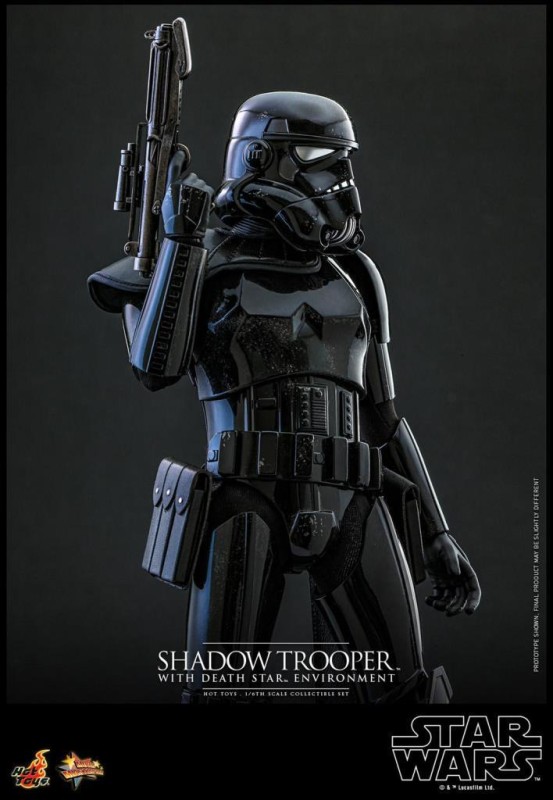 Hot Toys Shadow Trooper with Death Star Environment Sixth Scale Figure Set 913222 MMS737 (ÖN SİPARİŞ)