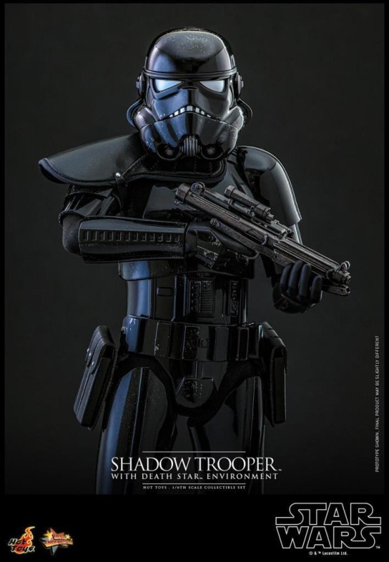 Hot Toys Shadow Trooper with Death Star Environment Sixth Scale Figure Set 913222 MMS737 (ÖN SİPARİŞ)