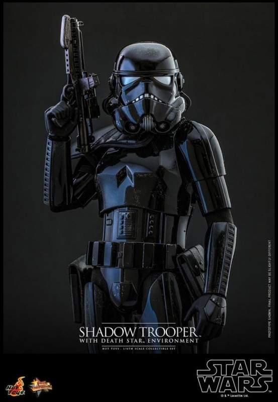 Hot Toys Shadow Trooper with Death Star Environment Sixth Scale Figure Set 913222 MMS737 (ÖN SİPARİŞ)