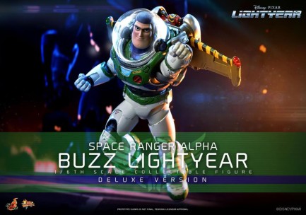 Hot Toys Space Ranger Alpha Buzz Lightyear (Deluxe Version) Sixth Scale Figure 9112682 MMS635 - Thumbnail