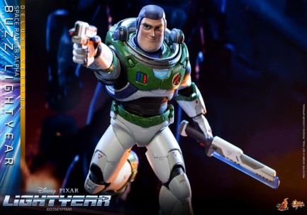 Hot Toys Space Ranger Alpha Buzz Lightyear (Deluxe Version) Sixth Scale Figure 9112682 MMS635 - Thumbnail