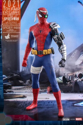 Hot Toys Spider-Man (Cyborg Spider-Man Suit) Exclusive Sixth Scale Figure VGM51 908810 - Thumbnail