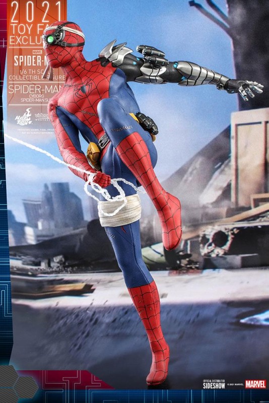 Hot Toys Spider-Man (Cyborg Spider-Man Suit) Exclusive Sixth Scale Figure VGM51 908810