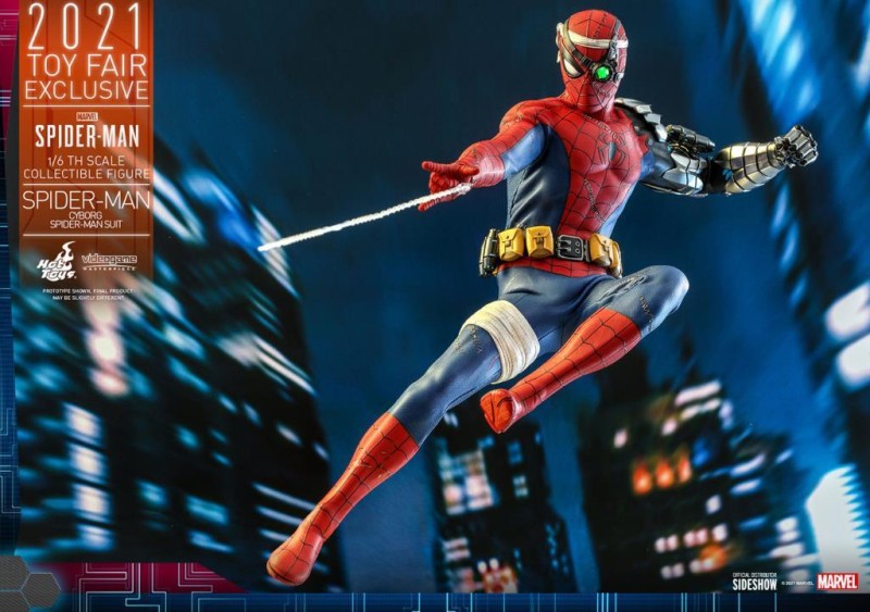 Hot Toys Spider-Man (Cyborg Spider-Man Suit) Exclusive Sixth Scale Figure VGM51 908810