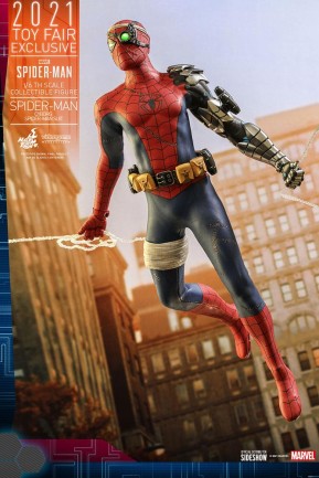 Hot Toys Spider-Man (Cyborg Spider-Man Suit) Exclusive Sixth Scale Figure VGM51 908810 - Thumbnail