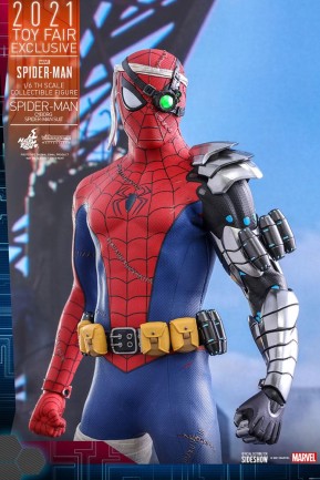 Hot Toys Spider-Man (Cyborg Spider-Man Suit) Exclusive Sixth Scale Figure VGM51 908810 - Thumbnail