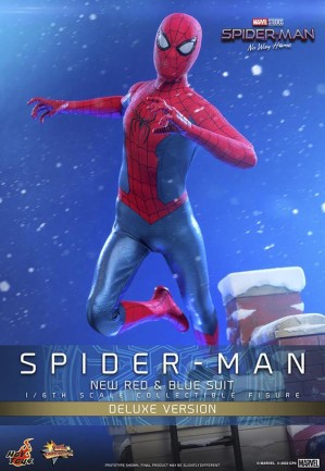 Hot Toys Spider-Man (New Red and Blue Suit) (Deluxe Version) Sixth Scale Figure 9120362 MMS680 - Thumbnail