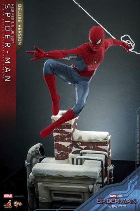 Hot Toys Spider-Man (New Red and Blue Suit) (Deluxe Version) Sixth Scale Figure 9120362 MMS680 - Thumbnail