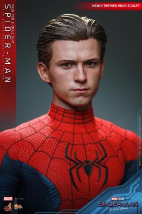 Hot Toys Spider-Man (New Red and Blue Suit) (Deluxe Version) Sixth Scale Figure 9120362 MMS680 - Thumbnail