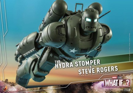 Hot Toys Steve Rogers and The Hydra Stomper Sixth Scale Figure Set - 909168 - TMS60 - Marvel Comics / What If…? - Thumbnail