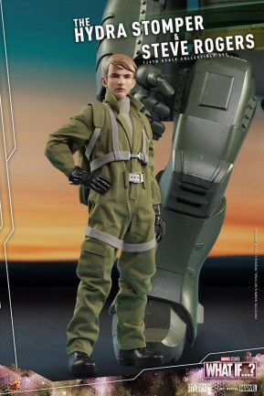 Hot Toys Steve Rogers and The Hydra Stomper Sixth Scale Figure Set - 909168 - TMS60 - Marvel Comics / What If…? - Thumbnail