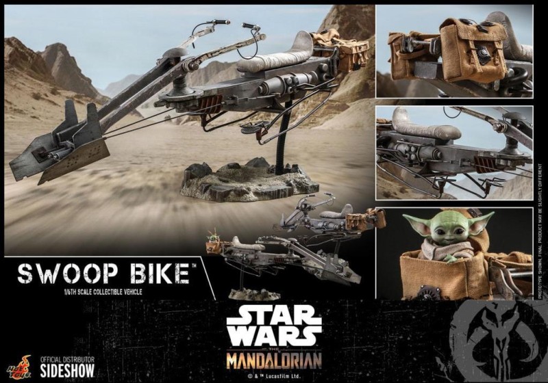 Hot Toys Swoop Bike Sixth Scale Figure - 908755 - TMS53 - Star Wars / The Bad Batch