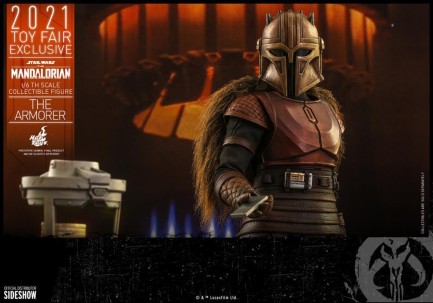 Hot Toys The Armorer Sixth Scale Exclusive Figure 908149 Star Wars / The Mandalorian Television Masterpiece Series TMS 44 - Thumbnail