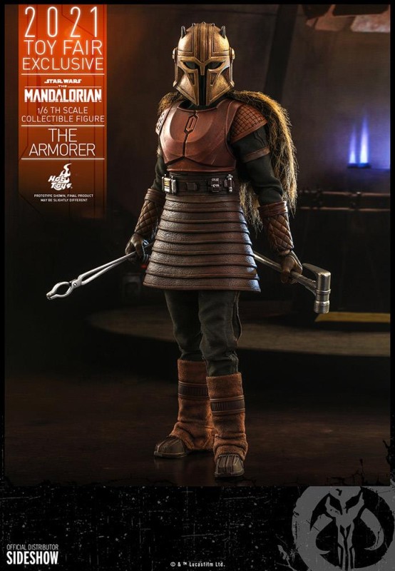 Hot Toys The Armorer Sixth Scale Exclusive Figure 908149 Star Wars / The Mandalorian Television Masterpiece Series TMS 44