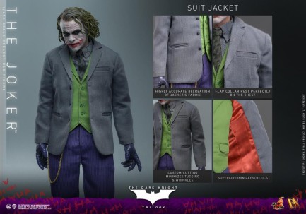 Hot Toys The Joker Sixth Scale Figure 912587 DX32 DC Comics / The Dark Knight Trilogy (ÖN SİPARİŞ) - Thumbnail