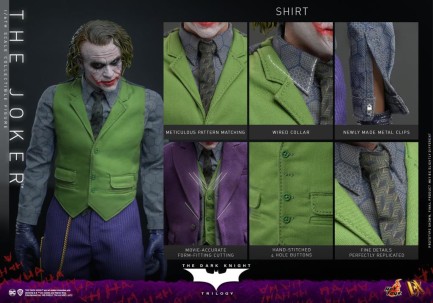 Hot Toys The Joker Sixth Scale Figure 912587 DX32 DC Comics / The Dark Knight Trilogy (ÖN SİPARİŞ) - Thumbnail