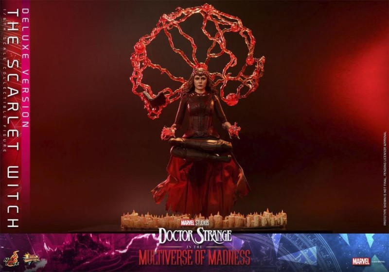 Hot Toys The Scarlet Witch (Deluxe Version) Sixth Scale Figure 9111212 MMS653 Marvel Comics / Doctor Strange : Multiverse Of Madness