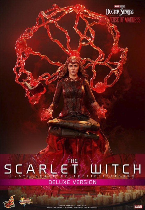 Hot Toys The Scarlet Witch (Deluxe Version) Sixth Scale Figure 9111212 MMS653 Marvel Comics / Doctor Strange : Multiverse Of Madness