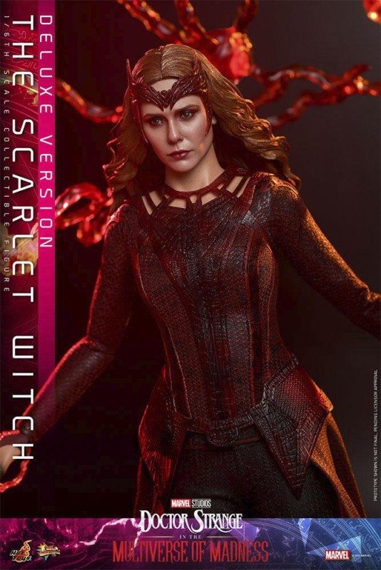 Hot Toys The Scarlet Witch (Deluxe Version) Sixth Scale Figure 9111212 MMS653 Marvel Comics / Doctor Strange : Multiverse Of Madness