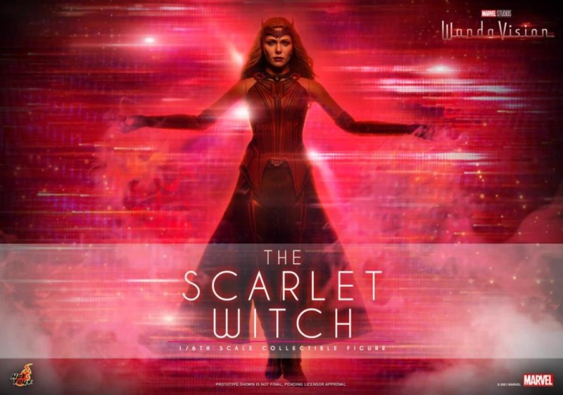 Hot Toys The Scarlet Witch (WandaVision) Sixth Scale Figure - 907935 - Marvel Comics / WandaVision - TMS36