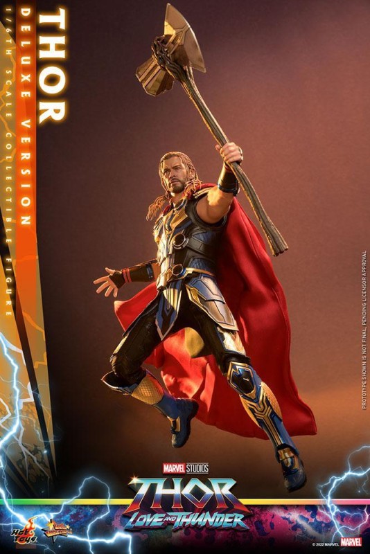 Hot Toys Thor (Deluxe Version) Sixth Scale Figure 9113092 MMS656 Marvel Comics / Thor Love and Thunder