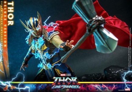 Hot Toys Thor (Deluxe Version) Sixth Scale Figure 9113092 MMS656 Marvel Comics / Thor Love and Thunder - Thumbnail