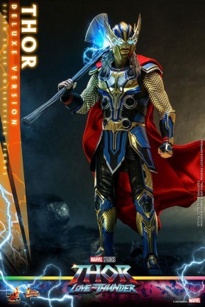 Hot Toys Thor (Deluxe Version) Sixth Scale Figure 9113092 MMS656 Marvel Comics / Thor Love and Thunder - Thumbnail