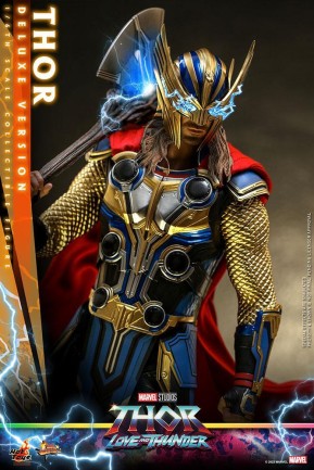 Hot Toys Thor (Deluxe Version) Sixth Scale Figure 9113092 MMS656 Marvel Comics / Thor Love and Thunder - Thumbnail