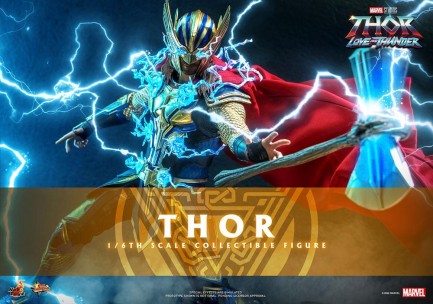 Hot Toys Thor (Deluxe Version) Sixth Scale Figure 9113092 MMS656 Marvel Comics / Thor Love and Thunder - Thumbnail