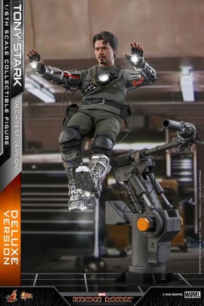 Hot Toys Tony Stark (Mech Test Deluxe Version) Sixth Scale Figure - 906793 - MMS582 - Marvel Comics / Iron Man - Thumbnail