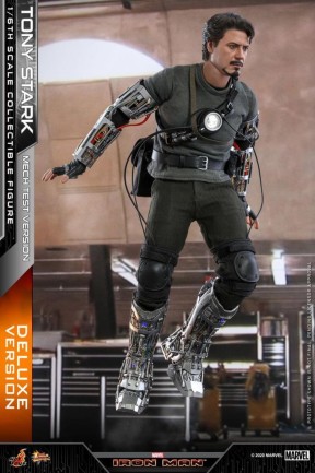 Hot Toys Tony Stark (Mech Test Deluxe Version) Sixth Scale Figure - 906793 - MMS582 - Marvel Comics / Iron Man - Thumbnail